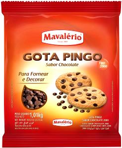 Quantas calorias em 2 colheres de sopa (25 g) Gota Pingo?