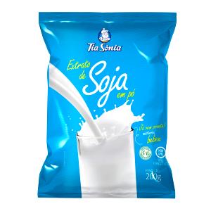 Quantas calorias em 2 colheres de sopa (26 g) Alimento com Extrato de Soja?