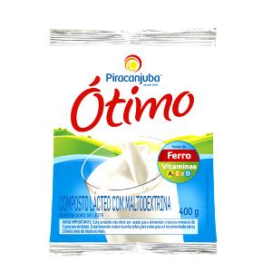 Quantas calorias em 2 colheres de sopa (28 g) Composto Lácteo Ótimo?