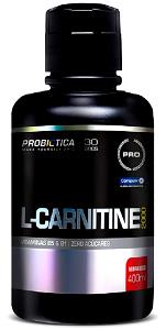 Quantas calorias em 2 colheres de sopa (30 ml) L-Carnitine?