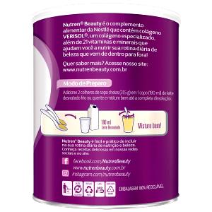 Quantas calorias em 2 colheres de sopa (31,5 g) Nutren Beauty?