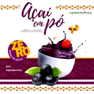 Quantas calorias em 2 colheres de sopa (40 g) Açaí?