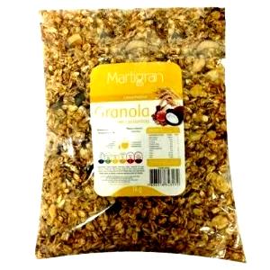 Quantas calorias em 2 colheres de sopa (40 g) Granola com Castanhas?