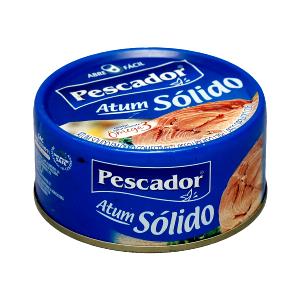 Quantas calorias em 2 colheres de sopa (50 g) Atum Sólido em Óleo Comestível?