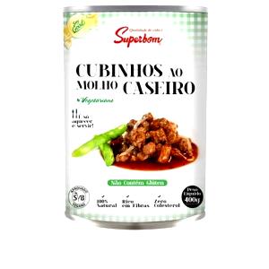 Quantas calorias em 2 colheres de sopa (50 g) Cubinhos Ao Molho Mexicano?