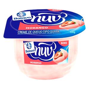 Quantas calorias em 2 colheres de sopa (50 g) Iogurte Nuv Morango?