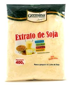 Quantas calorias em 2 colheres de sopa cheia (20 g) Extrato de Soja?