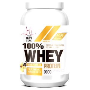 Quantas calorias em 2 colheres dosadoras (36 g) 100% Whey Protein?
