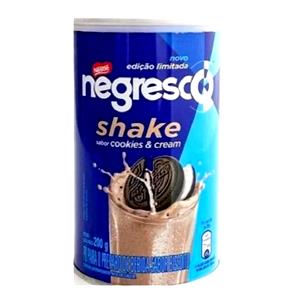 Quantas calorias em 2 colheres sopa (20 g) Negresco Shake?