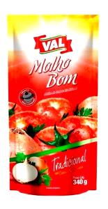 Quantas calorias em 2 conchas (150 g) Molho Tomate?