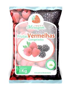 Quantas calorias em 2 copos (230 g) Frutas Vermelhas Congeladas?