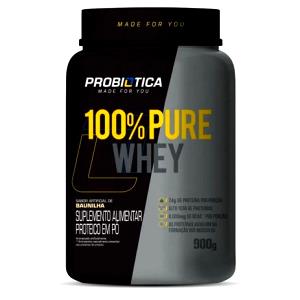 Quantas calorias em 2 dosadores (33 g) 100% Pure Whey Baunilha?