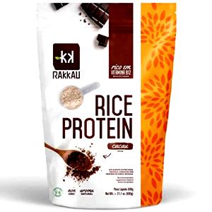 Quantas calorias em 2 dosadores (36 g) Rice Protein Cacau?