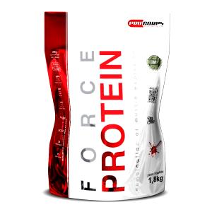 Quantas calorias em 2 dosadores (40 g) Force Protein?