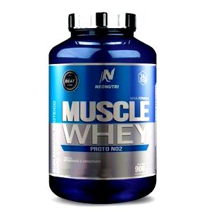 Quantas calorias em 2 dosadores (40 g) Muscle Whey Proto NO2?