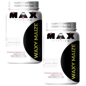 Quantas calorias em 2 dosadores (50 g) Waxy Maize?