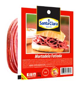 Quantas calorias em 2 fatias (40 g) Mortadela Fatiada?