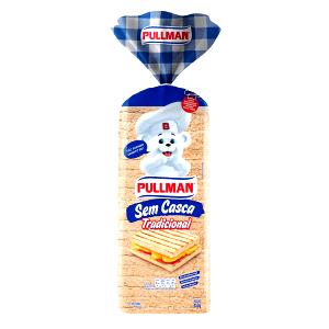 Quantas calorias em 2 fatias (40 g) Pão de Forma sem Casca?