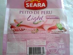 Quantas calorias em 2 fatias (40 g) Peito de Peru Light?