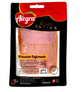 Quantas calorias em 2 fatias (40 g) Presunto Defumado?