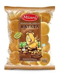 Quantas calorias em 2 fatias (50 g) Pão de Batata?