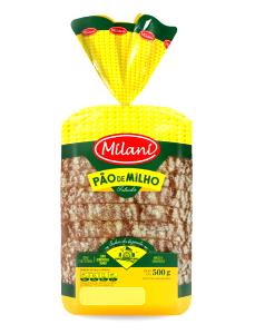 Quantas calorias em 2 fatias (50 g) Pão de Milho Integral?