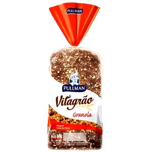 Quantas calorias em 2 fatias (50 g) Pão Integral Vitagrão Granola?