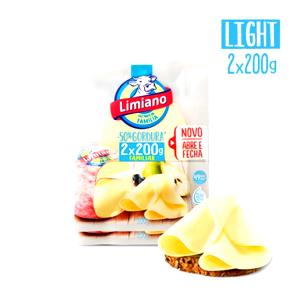 Quantas calorias em 2 fatias (50 g) Queijo Branco Light?