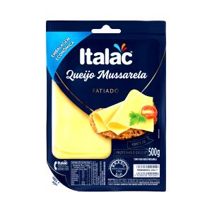 Quantas calorias em 2 fatias (50 g) Queijo Mussarela?