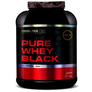 Quantas calorias em 2 medidas (30 g) Pure Whey Black?