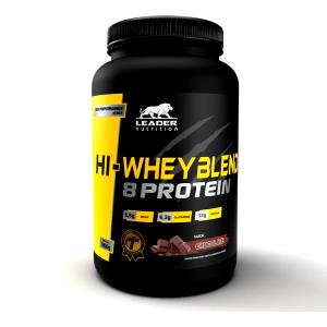 Quantas calorias em 2 medidas dosadoras (40 g) Whey Blend 8 Protein?