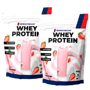 Quantas calorias em 2 medidores (30 g) 100% Whey Protein Concentrado?