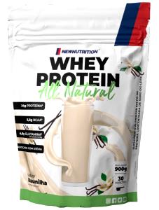 Quantas calorias em 2 medidores (30 g) Whey Protein All Natural?