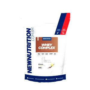 Quantas calorias em 2 medidores (40 g) Whey Complex?