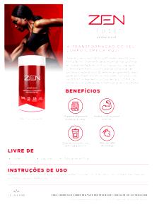 Quantas calorias em 2 scoop (23 g) Zen Fuze Protein Boost?