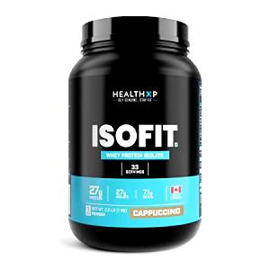 Quantas calorias em 2 scoops (30 g) Whey Isofit?