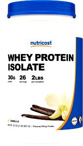 Quantas calorias em 2 scoops (30 g) Whey Protein Isolate?