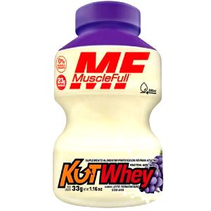 Quantas calorias em 2 scoops (33 g) Whey-Kult?