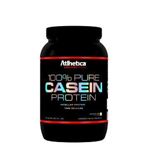 Quantas calorias em 2 scoops (34 g) 100% Casein Protein - Morango?