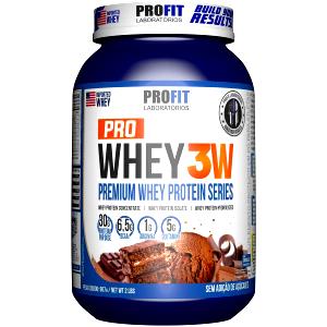 Quantas calorias em 2 scoops (40 g) Pro Whey 3W?