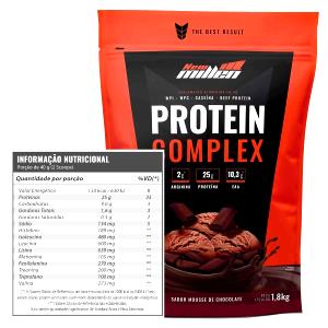 Quantas calorias em 2 scoops (40 g) Protein Complex Chocolate?