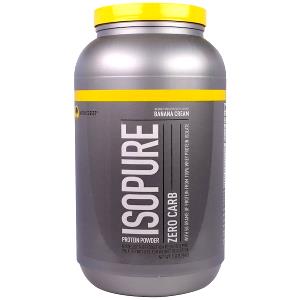 Quantas calorias em 2 scoops (62 g) Isopure Zero Carb Banana Cream?