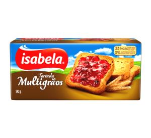 Quantas calorias em 2 torradas (30 g) Torrada Multigrãos?