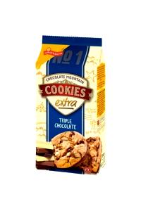 Quantas calorias em 2 unidade (38 g) Cookies Triplo Chocolate?