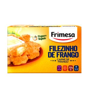 Quantas calorias em 2 unidades (130 g) Filezinho de Frango?