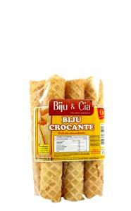 Quantas calorias em 2 unidades (30 g) Biju Crocante?