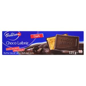 Quantas calorias em 2 unidades (30 g) Choco Leibniz Dark?