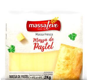 Quantas calorias em 2 unidades (30 g) Massa Para Pastel?