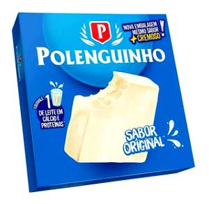 Quantas calorias em 2 unidades (30 g) Polenguinho Sabor Cheddar?