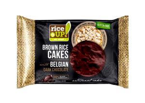 Quantas calorias em 2 unidades (30 g) Rice Cakes with Belgian Dark Chocolate?